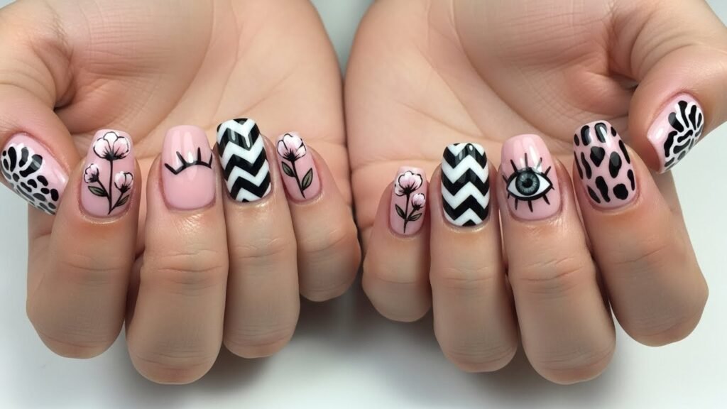 Flora and Funk Nail Design