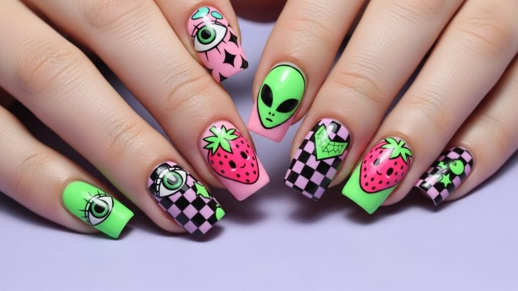 Loud and Clear Nail Design