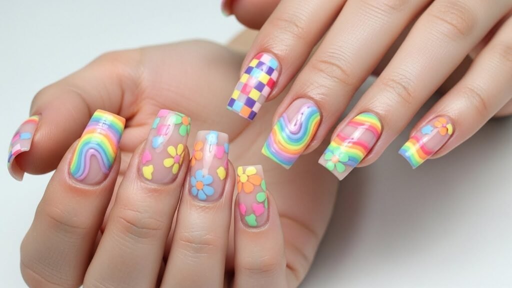 Matte Magic Nail Design