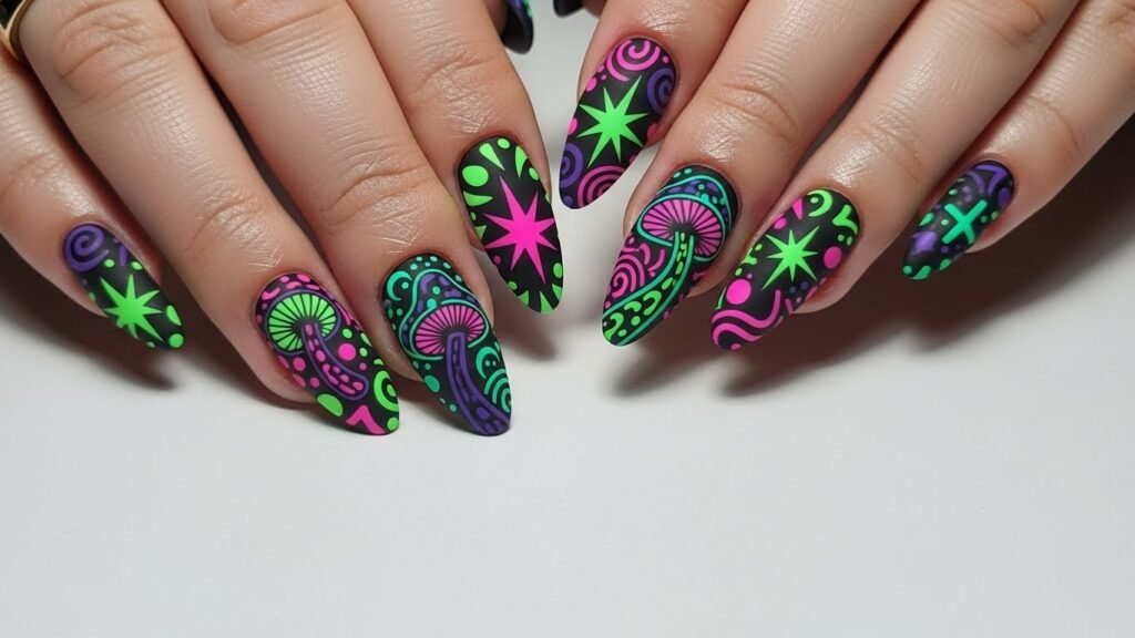 Space Case Nail Design