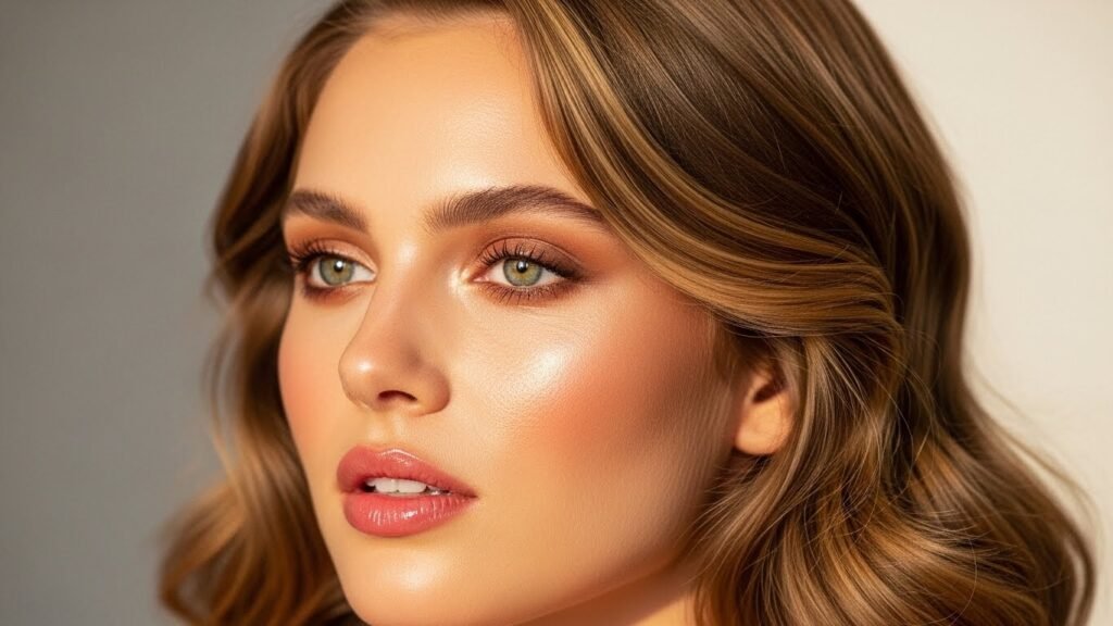 Beauty Alignment: Fresh Makeup and Soft Hair