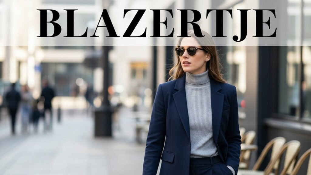 Blazertje: The Stylish Symbol of Fashion, Versatility, and Modern Identity