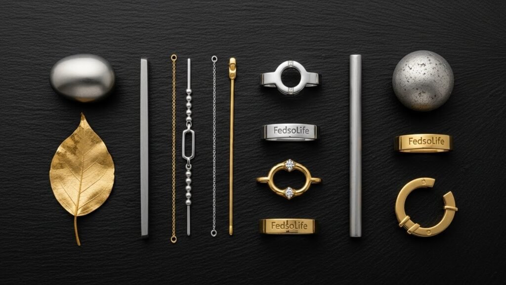 Premium Grade 316L Stainless Steel and Advanced 18K Gold Plating Techniques