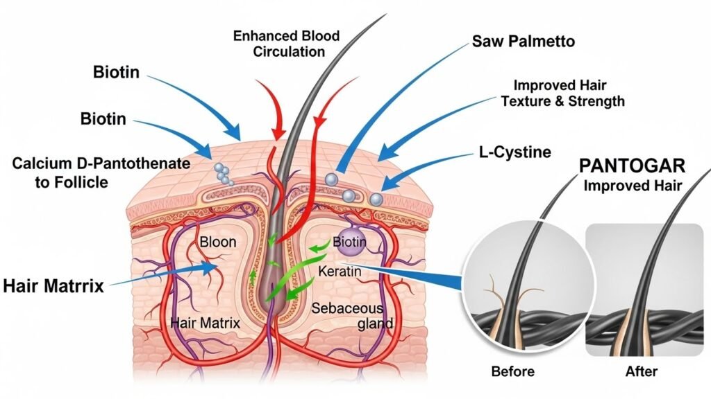 How Pantagonar Works – Mechanism for Hair Growth and Wellness