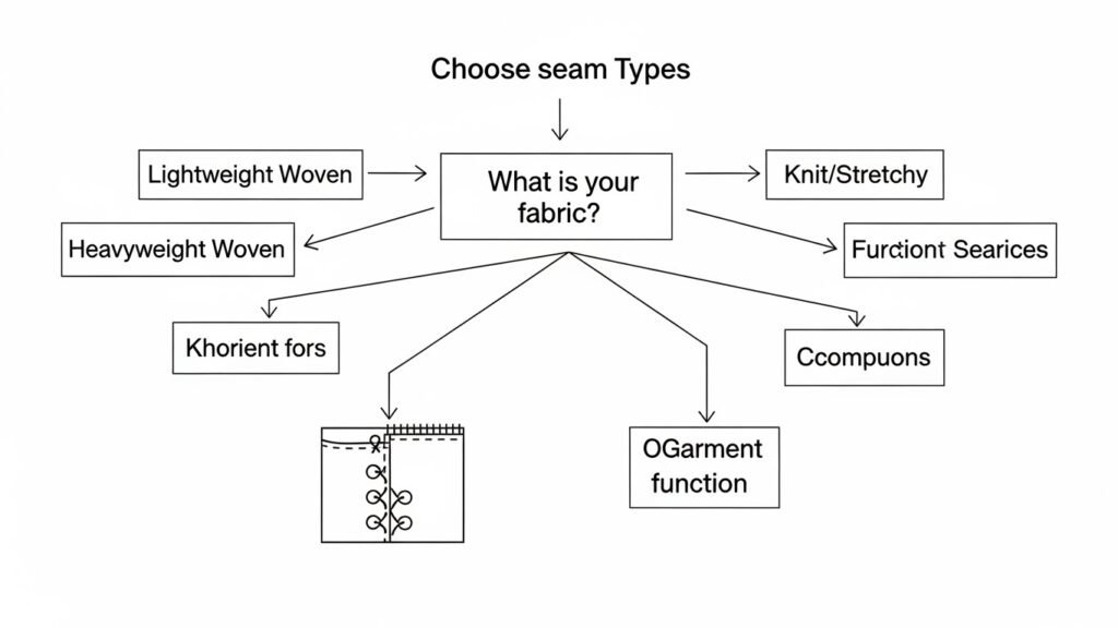 How to Choose the Right Seam Type Nahttypen 