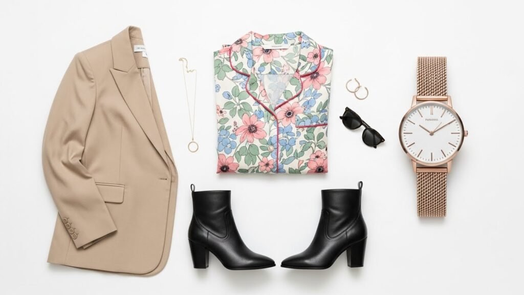 Mixing and Matching Pyjamaspapper for a Chic Daytime Look