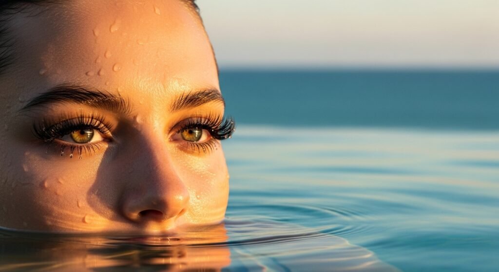 Can You Swim with Lash Extensions 5 Myths & Expert Tips