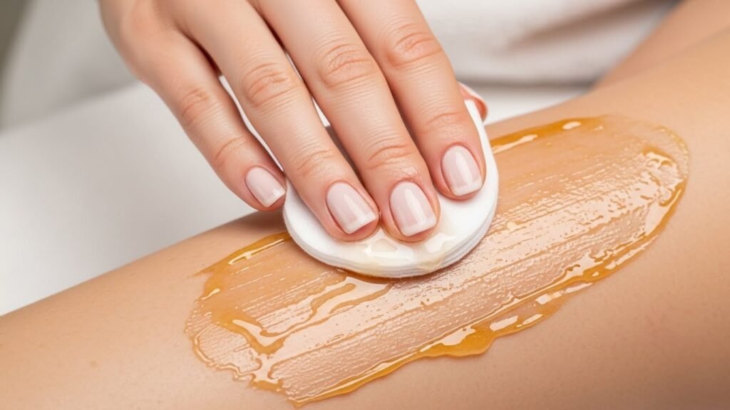 How to Remove Warm Wax (Soft Wax) Residue