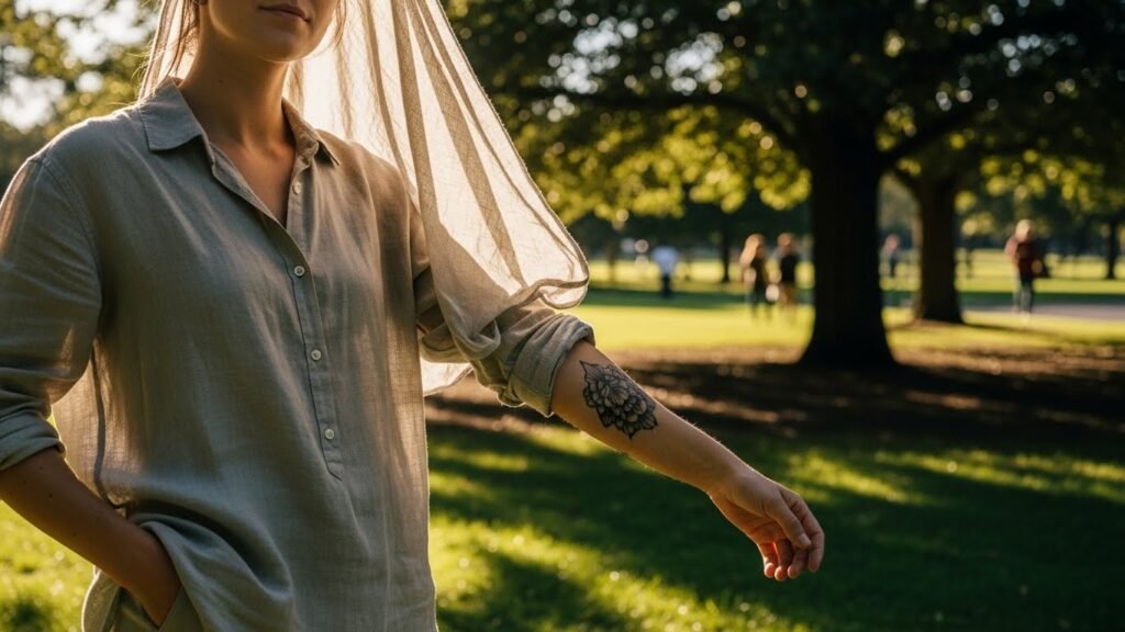 Sun Exposure Lifestyle Restrictions During Recovery for tattoo