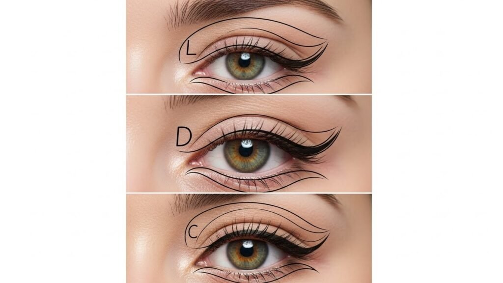 Matching Curls to Eye Shapes and Facial Features