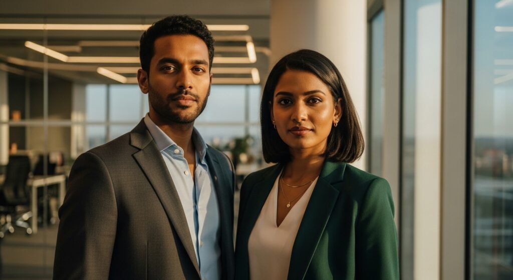 Professional and Business Attire for Brown Skin