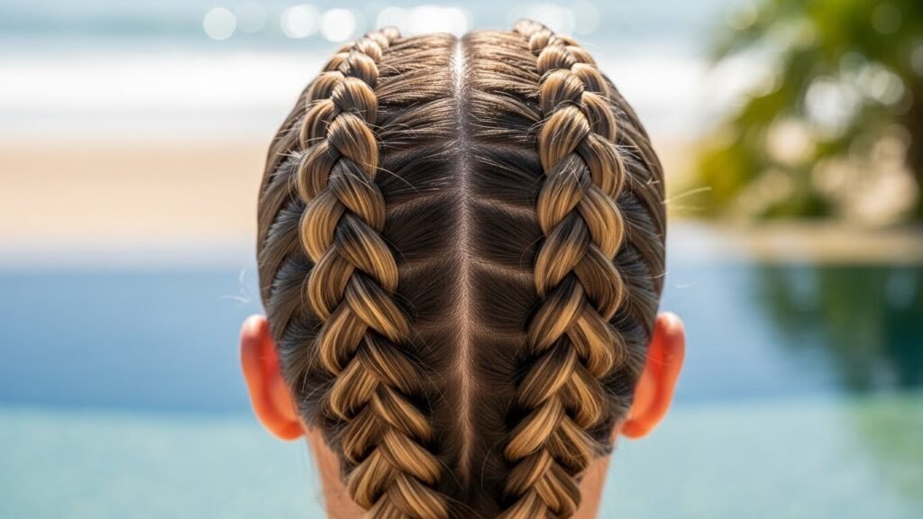 Protective Hairstyles for the Pool