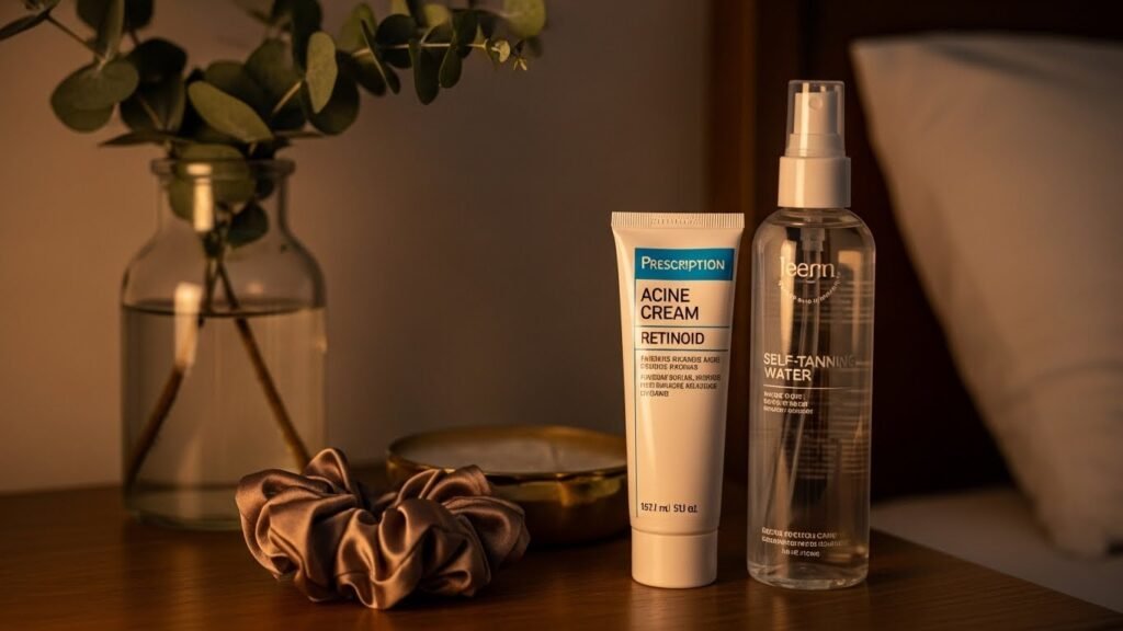 Self Tanning While Using Acne Medications