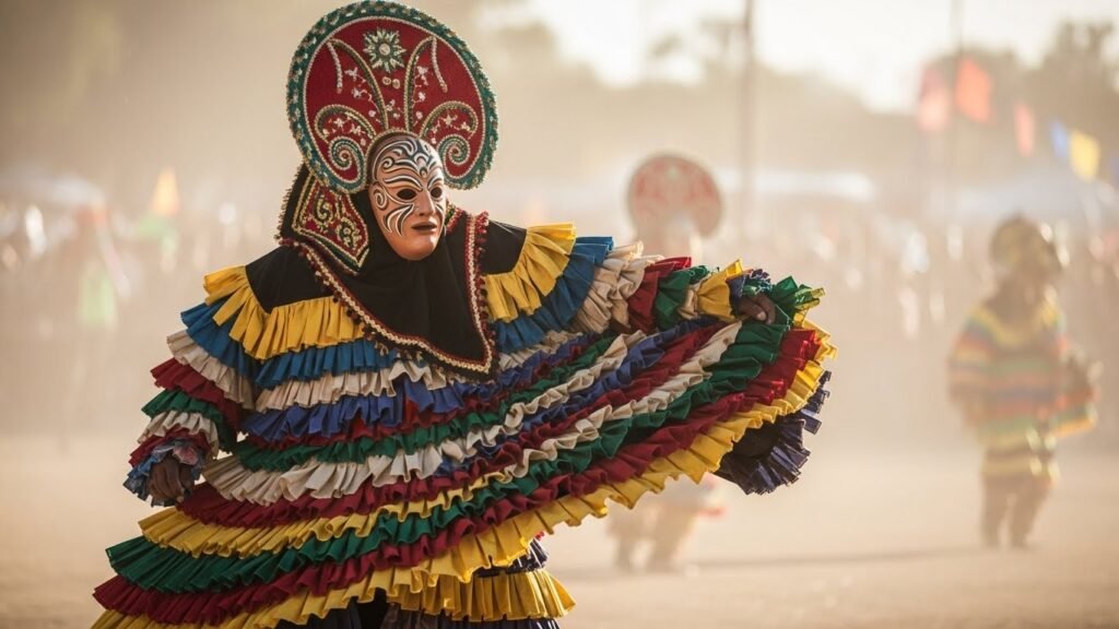 The Ritualistic Role of Masks and Costumes in Festivals